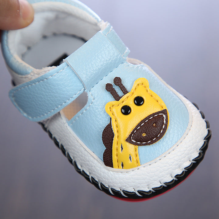 Baby shoes can not drop shoes