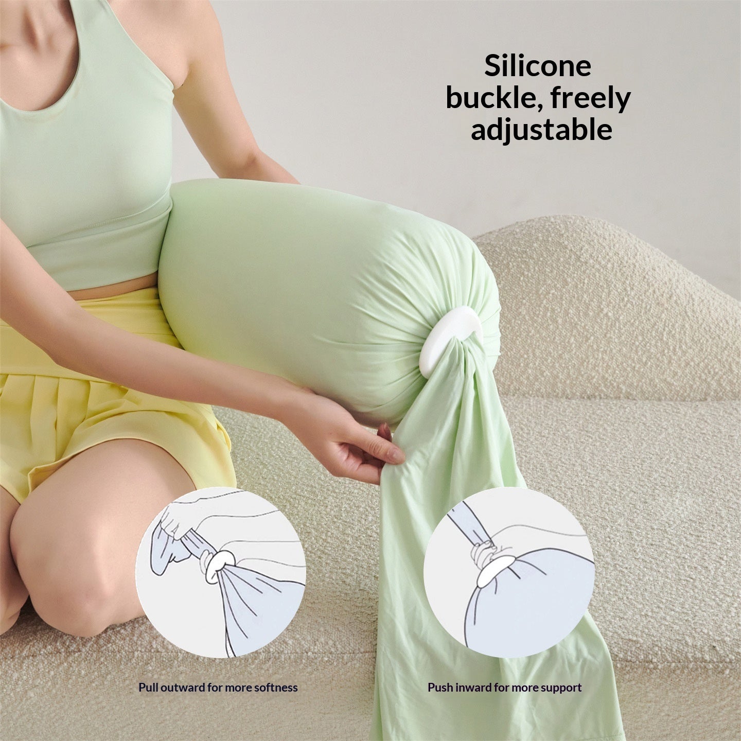 Multifunctional Skin-Friendly Side Sleeping Maternity Pillow