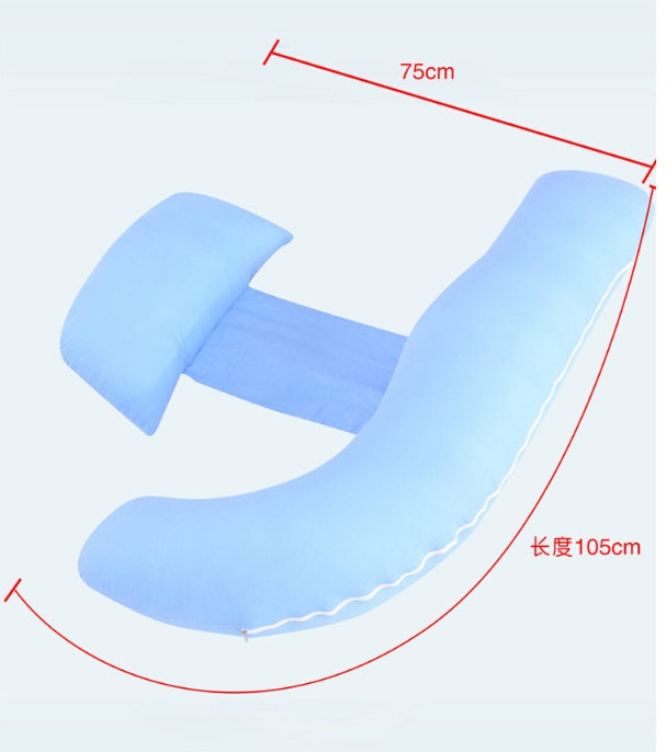 Multifunctional U-Shaped Maternity & Side-Sleeping Pillow