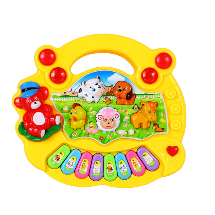 Farm Animal Musical Keyboard Educational Toy For Kids