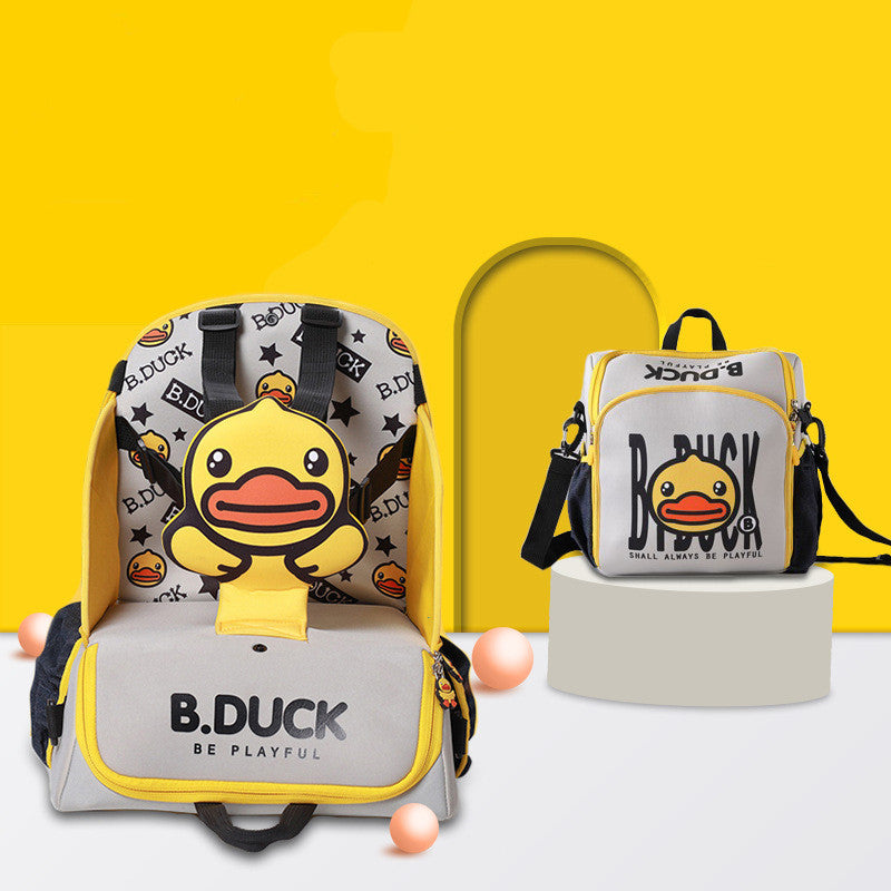 Multifunctional Baby Diaper Backpack With Chair