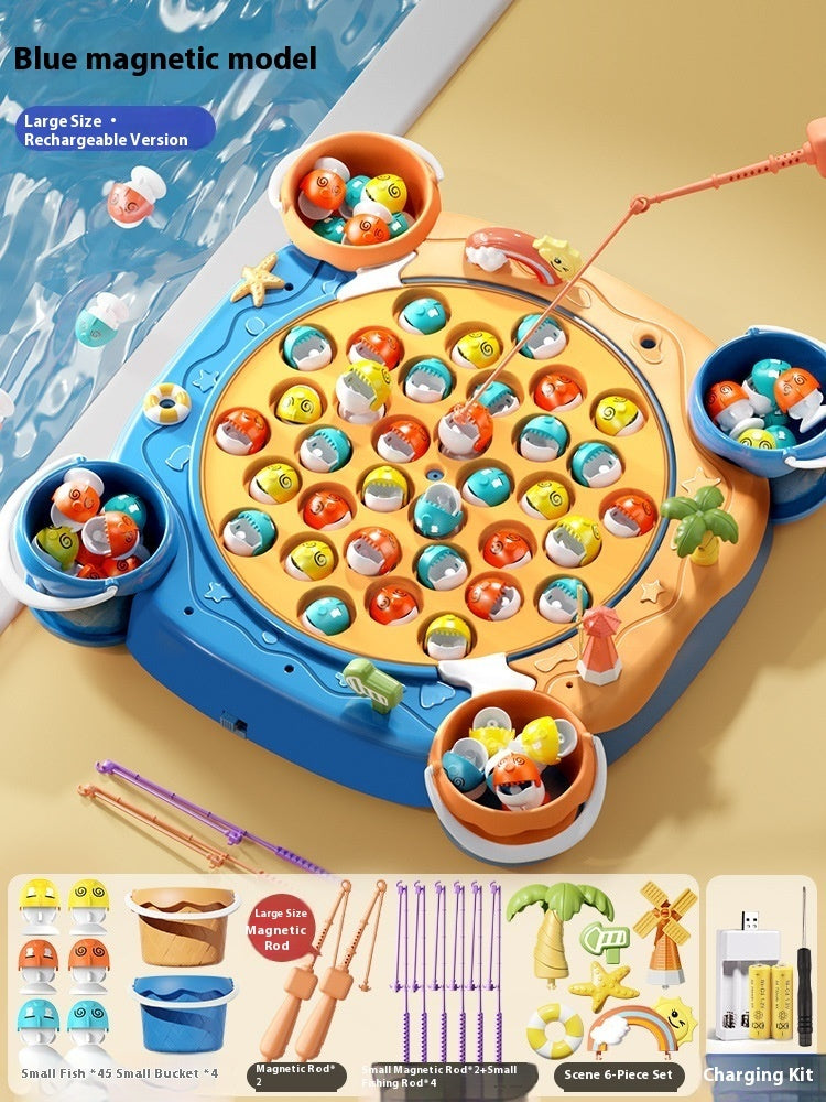 Baby Educational Electric Magnetic Fishing Toys