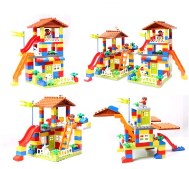 Children’s City Puzzle Building Blocks Toy
