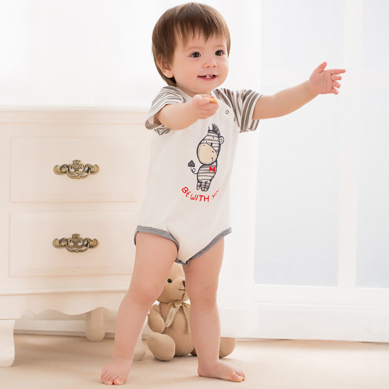 Baby Short-sleeved Fart Clothes
