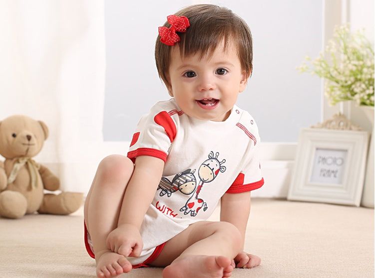 Baby Short-sleeved Fart Clothes
