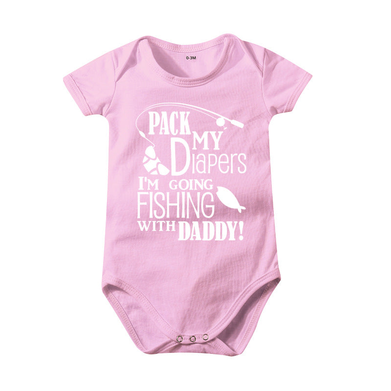 Infant Baby Bodysuit Printed Jumpsuit