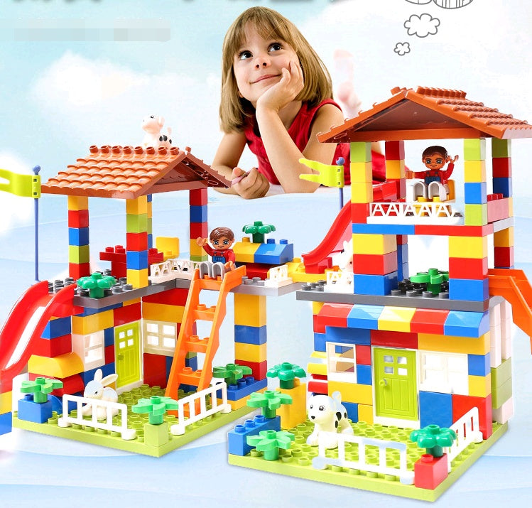 Children’s City Puzzle Building Blocks Toy