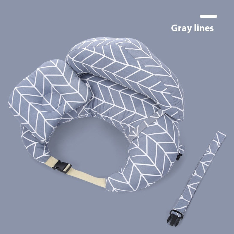 Simple Printed Baby Feeding Pillow for Pregnant Women