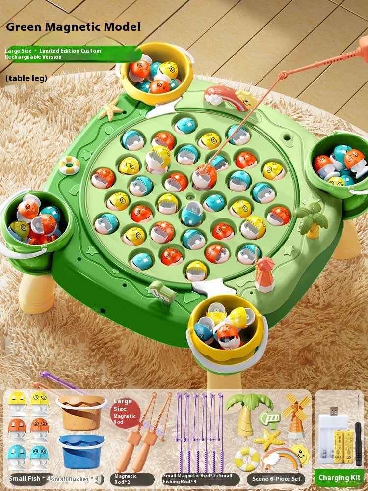 Baby Educational Electric Magnetic Fishing Toys