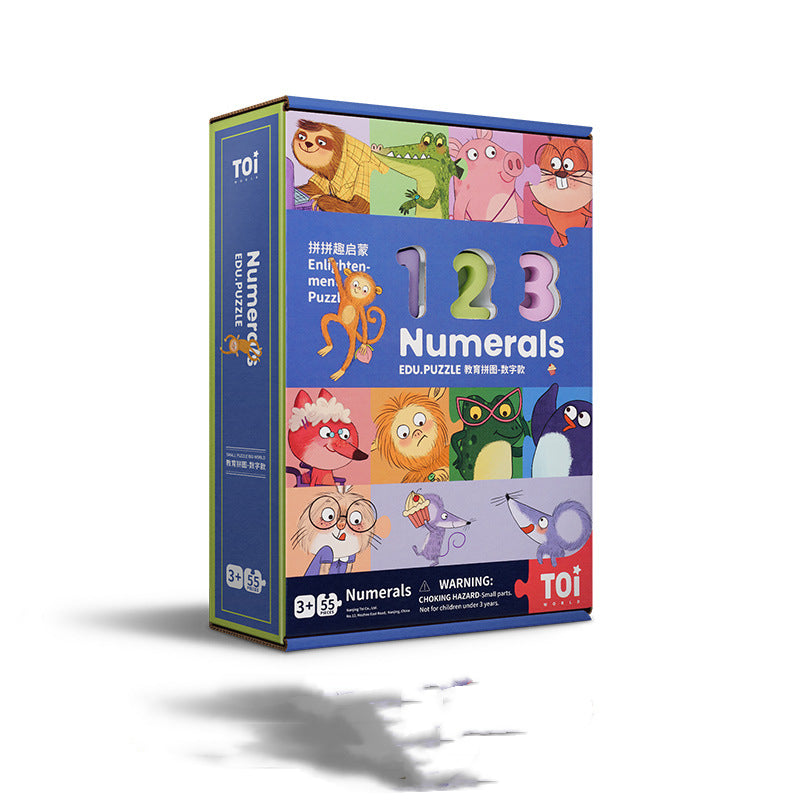 Wooden Numbers & Letters Educational Toy