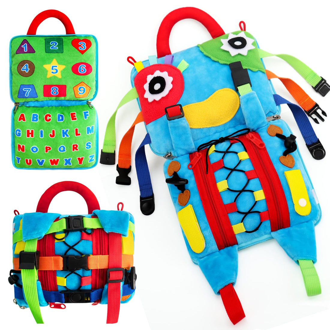 Baby Early Education Educational Toys Release Buckle Color Matching