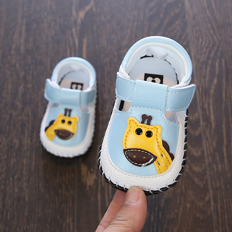 Baby shoes can not drop shoes