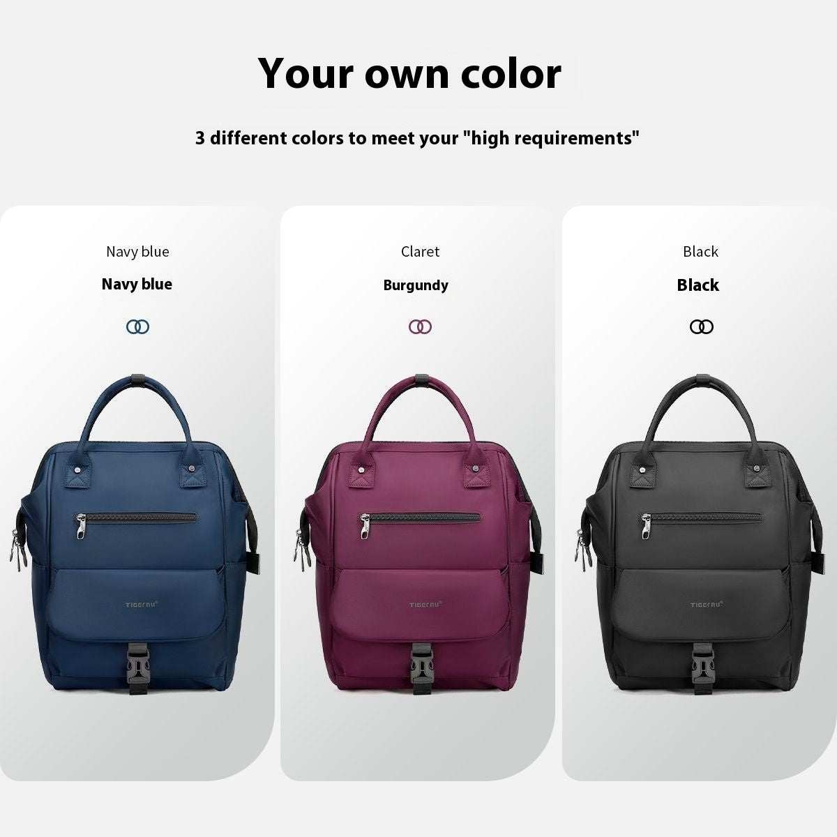 Large Capacity Portable Baby Diaper Backpack Bag