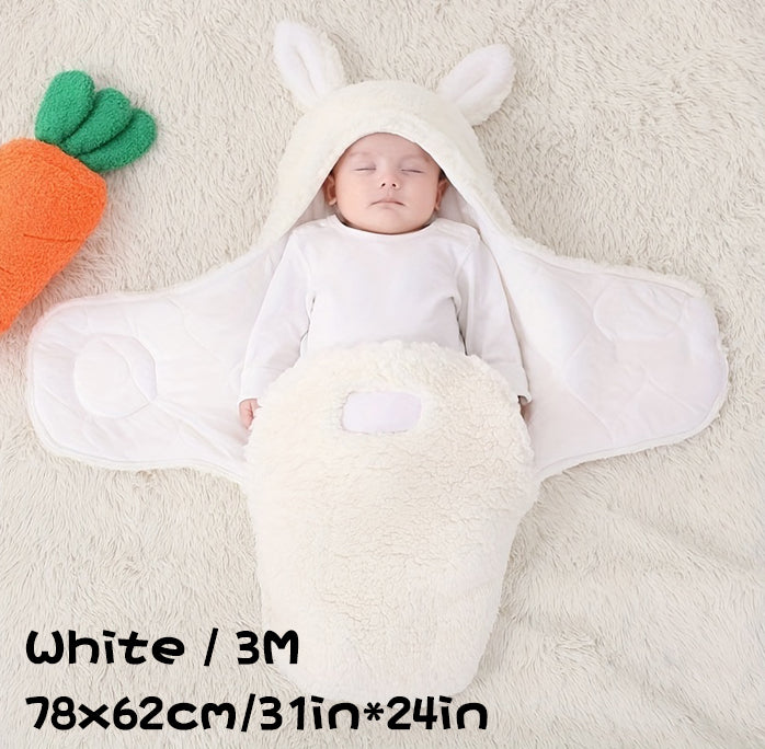 Soft Fleece Newborn Swaddle Sleeping Bag Blanket
