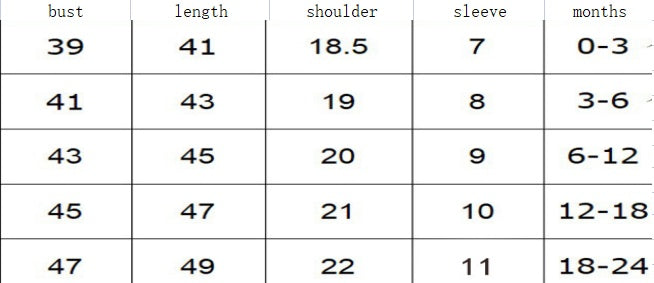 Infant Baby Bodysuit Printed Jumpsuit