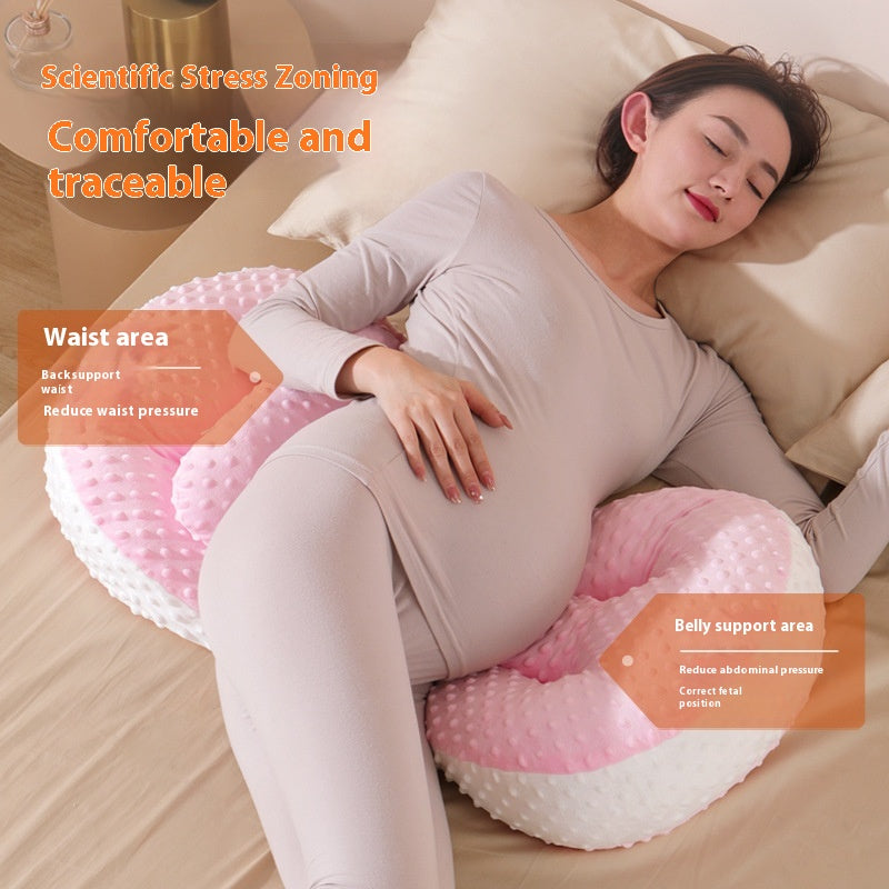 Multifunctional U-Shaped Maternity Waist Support Pillow
