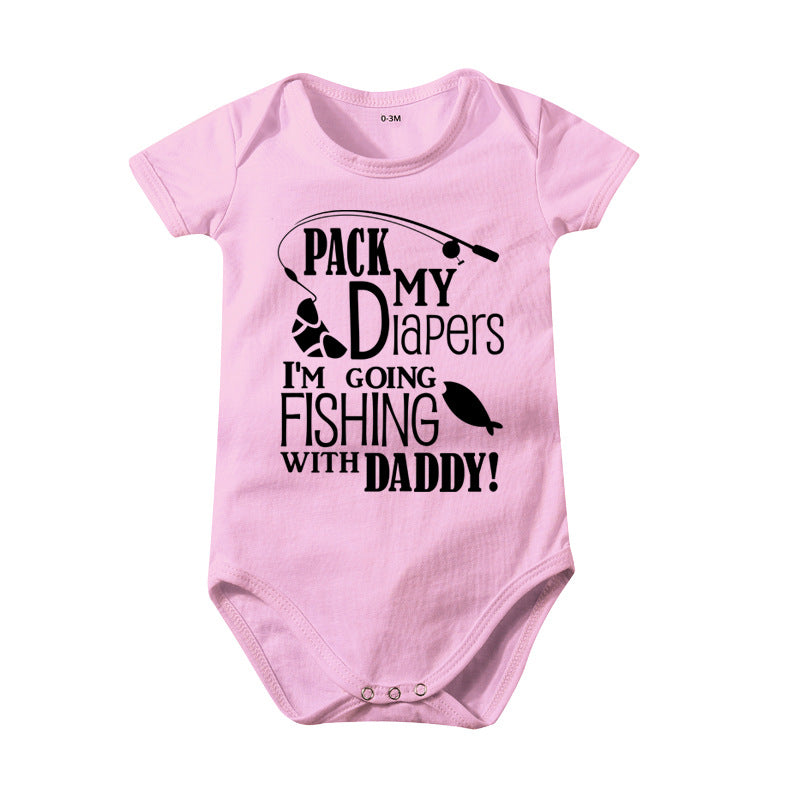 Infant Baby Bodysuit Printed Jumpsuit