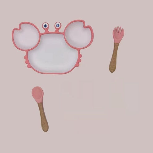 Silicone Baby Dishes for Children's Tableware