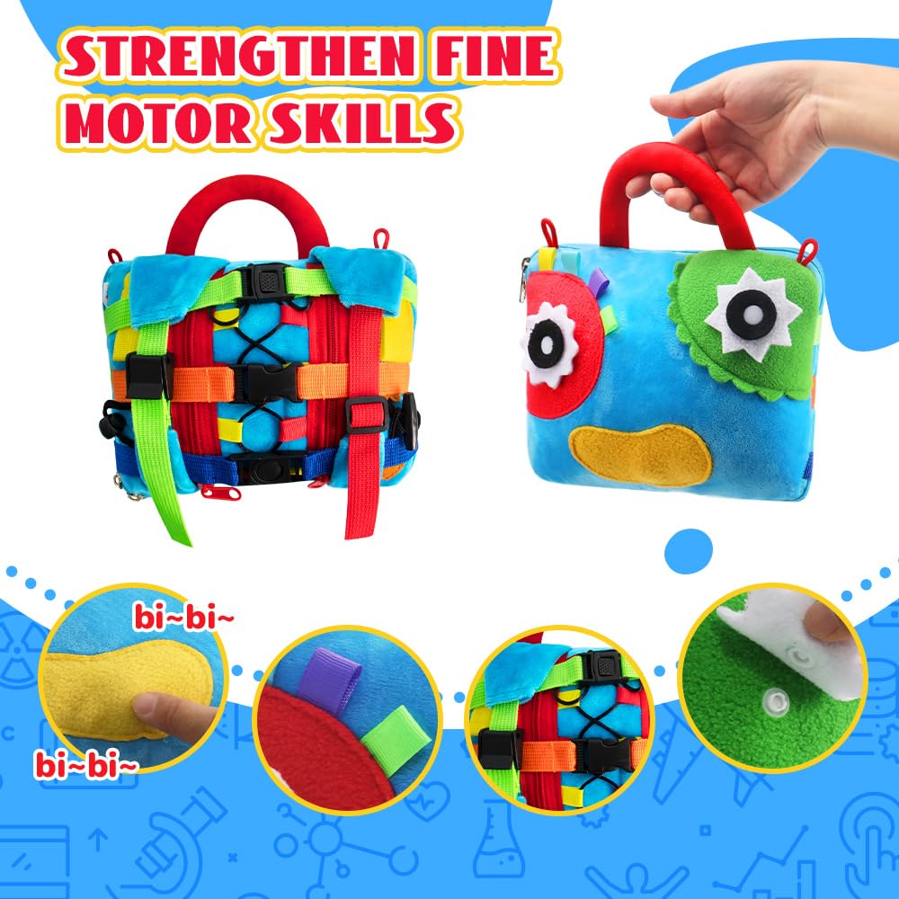 Baby Early Education Educational Toys Release Buckle Color Matching
