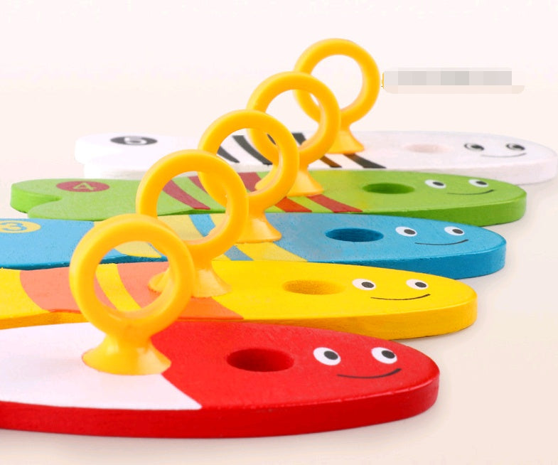 Wooden Educational Fishing Toy for Toddlers