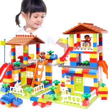 Children’s City Puzzle Building Blocks Toy