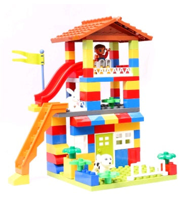 Children’s City Puzzle Building Blocks Toy