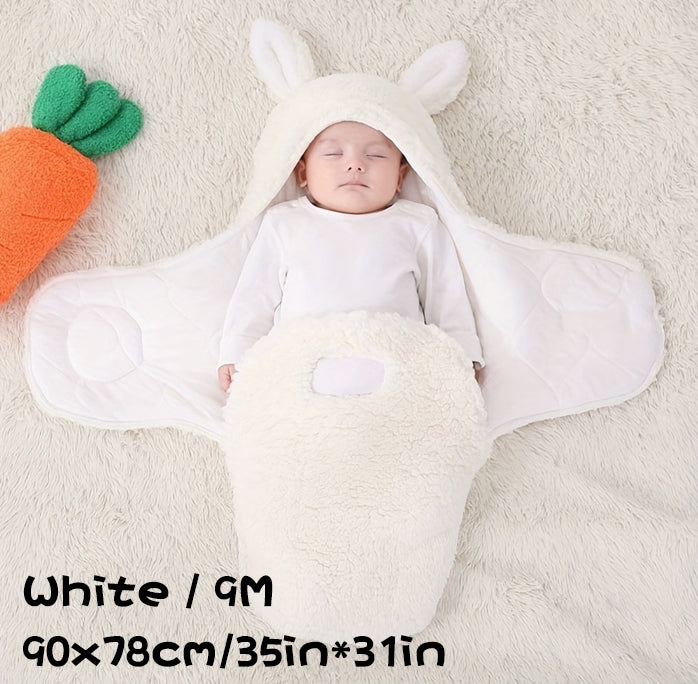 Soft Fleece Newborn Swaddle Sleeping Bag Blanket