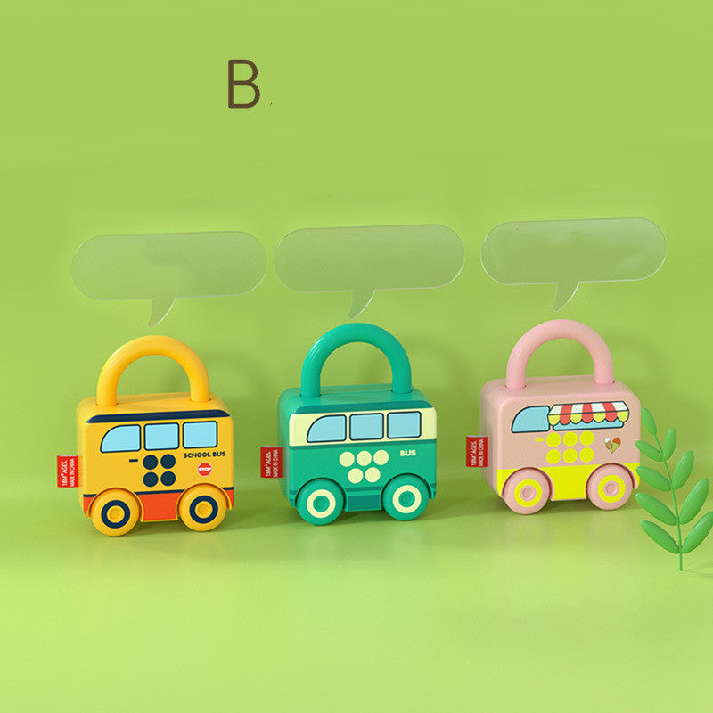 Hands-on Unlocking Cognitive Scooter Baby Educational Toys