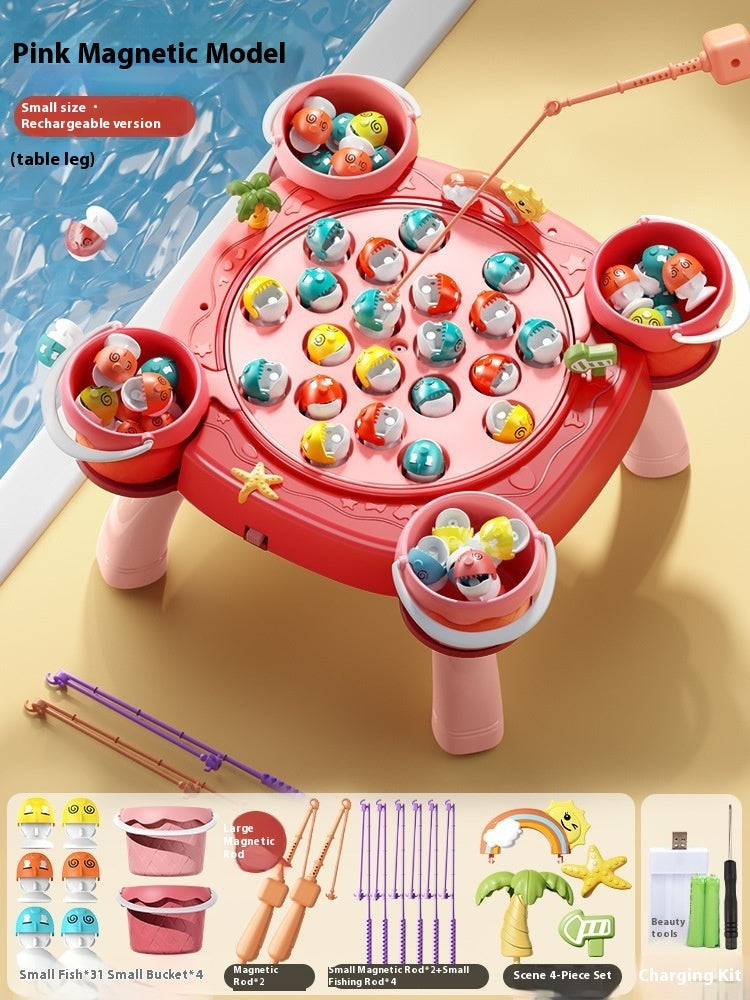Baby Educational Electric Magnetic Fishing Toys