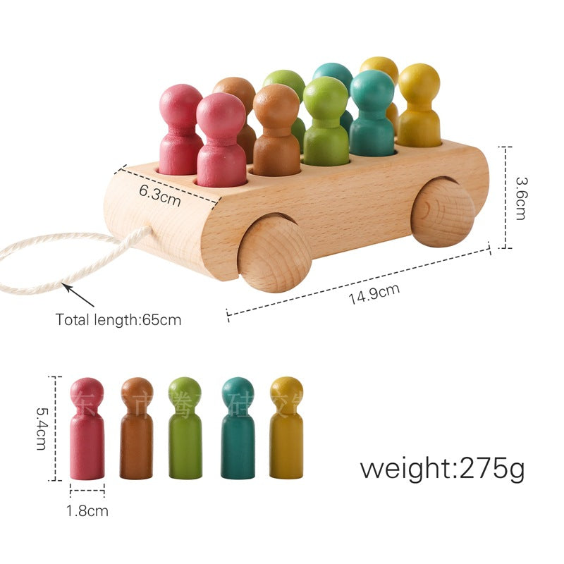 Baby Pull & Glide Cognitive Toy