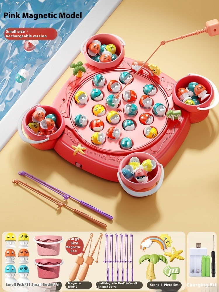 Baby Educational Electric Magnetic Fishing Toys