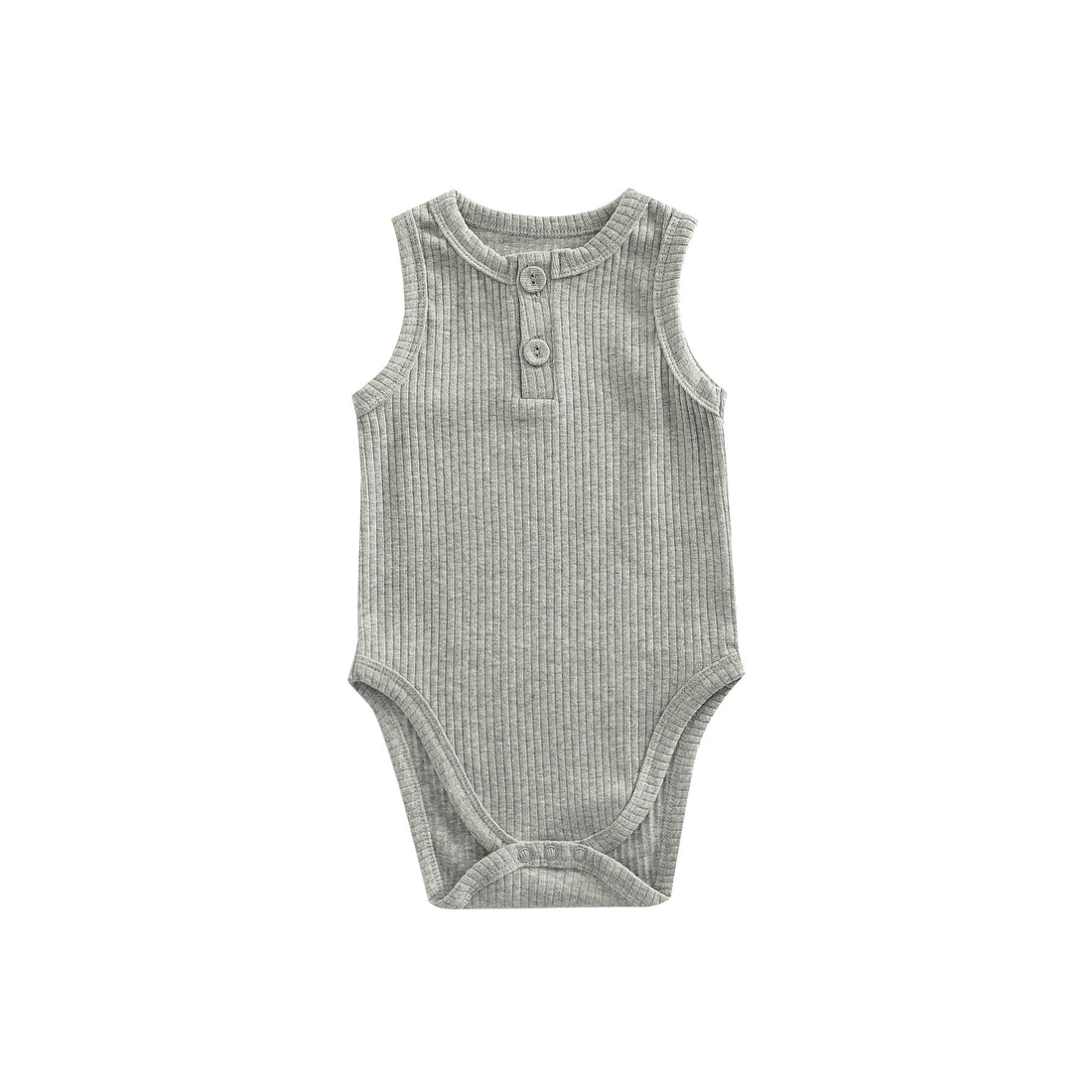 Sunken Stripe Vest Baby Pure Cotton Rompers