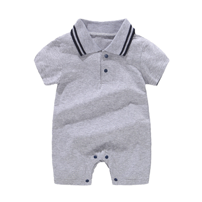 Baby clothes solid color romper