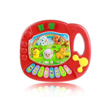 Farm Animal Musical Keyboard Educational Toy For Kids
