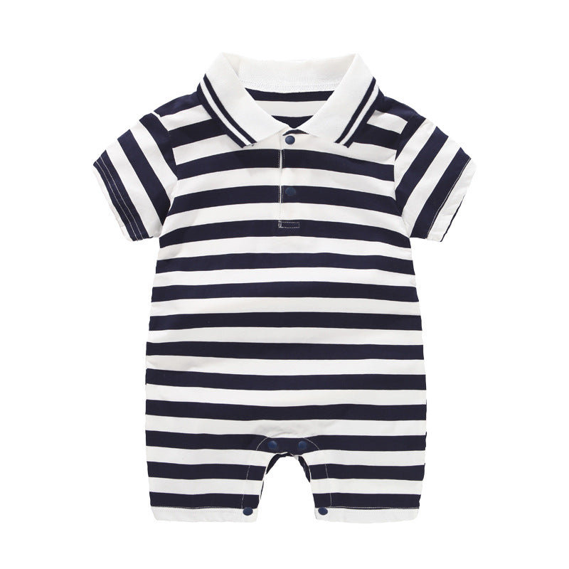 Baby clothes solid color romper