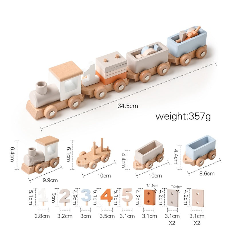 Baby Pull & Glide Cognitive Toy