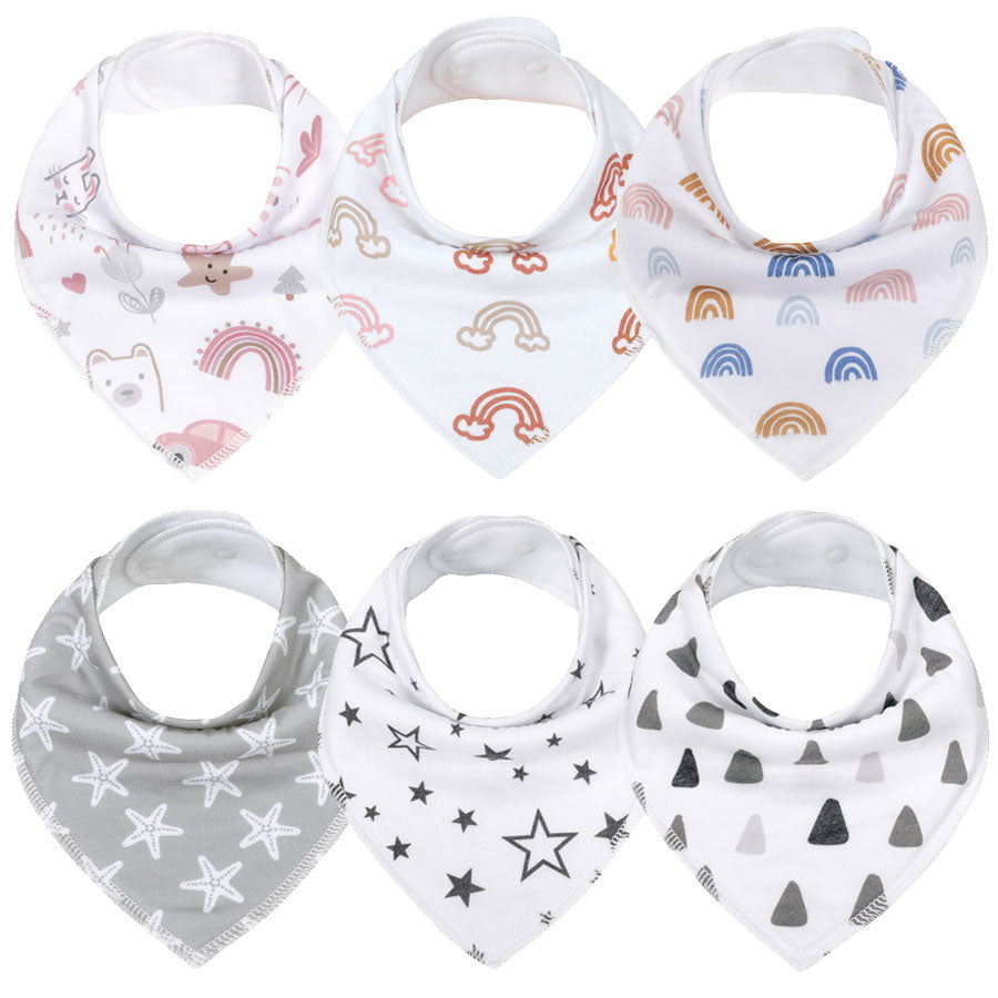 Baby Handkerchief Bib Feeding Saliva Bib