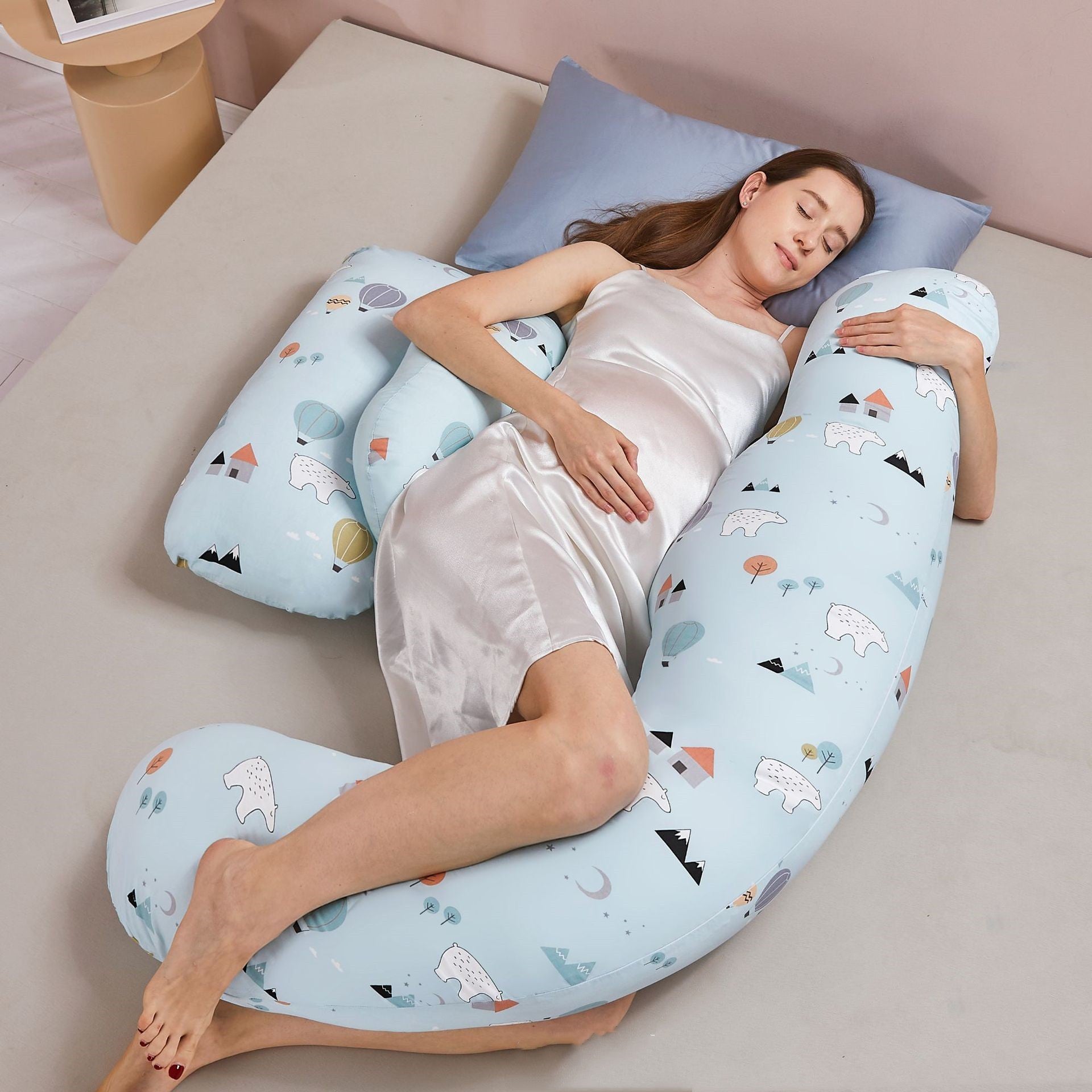 Summer Tencel Side-Sleeping Maternity Pillow