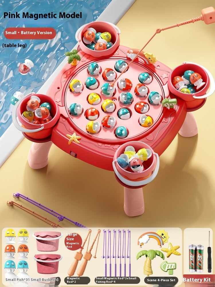 Baby Educational Electric Magnetic Fishing Toys