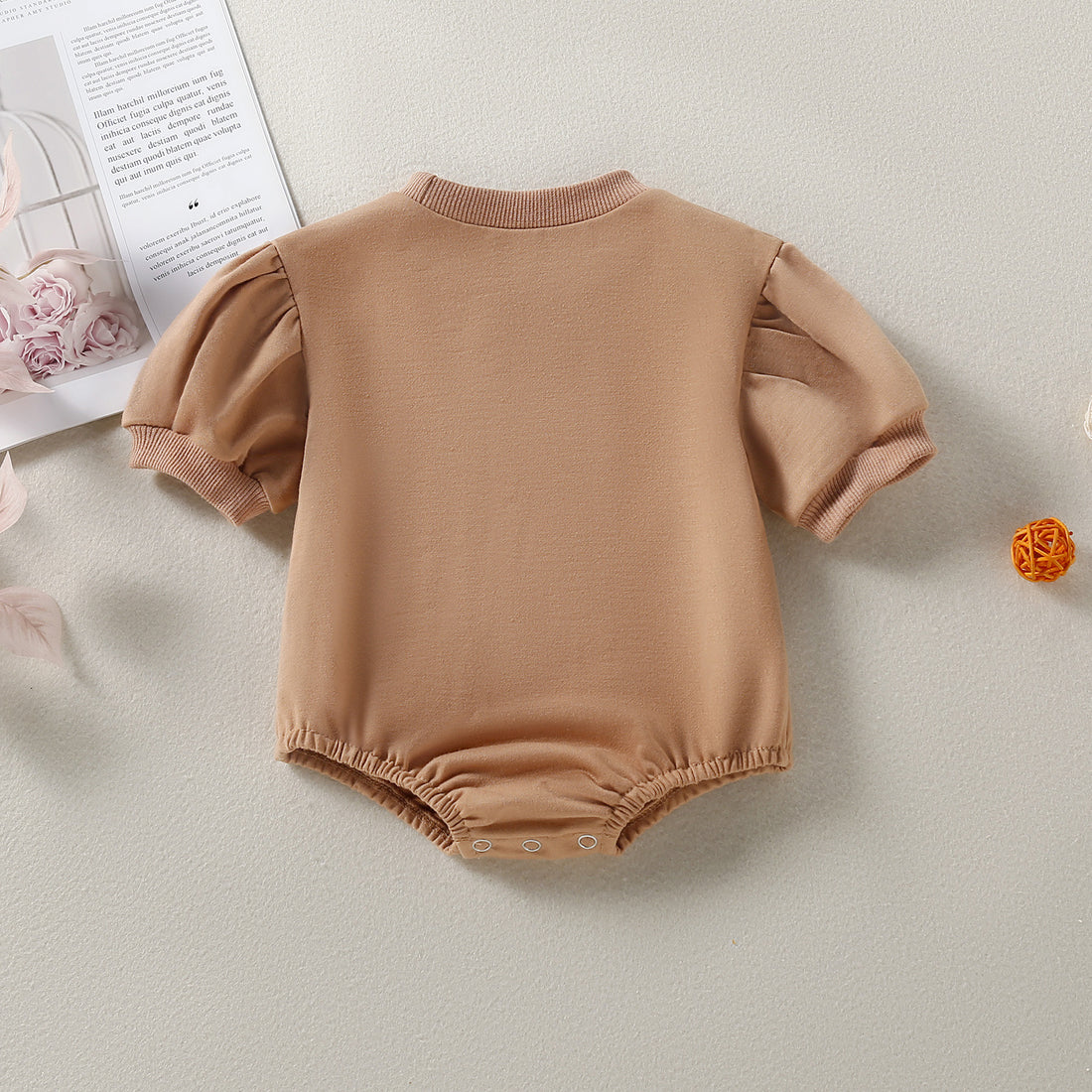 Baby Half Sleeve Triangle Rompers