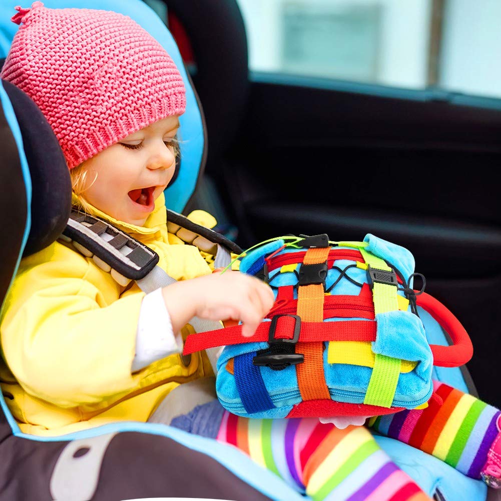 Baby Early Education Educational Toys Release Buckle Color Matching