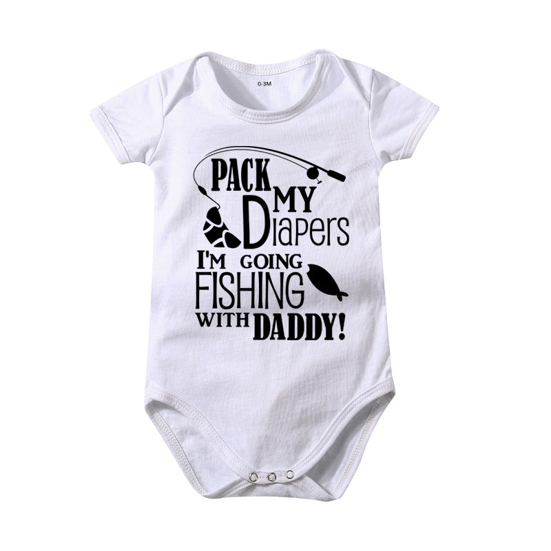 Infant Baby Bodysuit Printed Jumpsuit