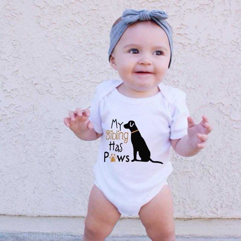 Romper Printed Baby Ins Pure Cotton
