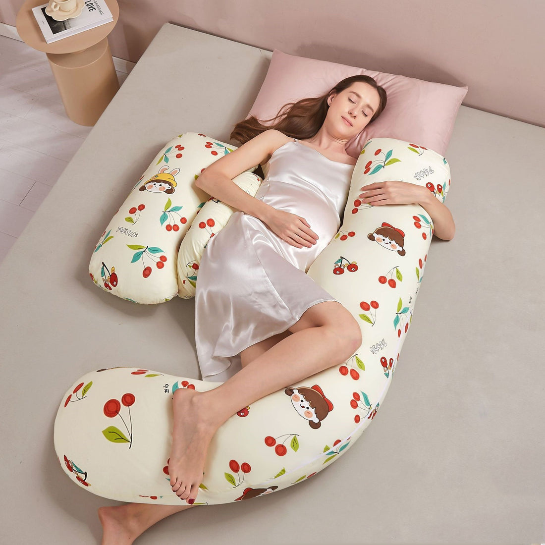 Summer Tencel Side-Sleeping Maternity Pillow