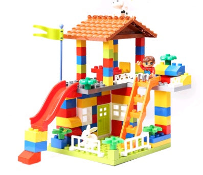 Children’s City Puzzle Building Blocks Toy