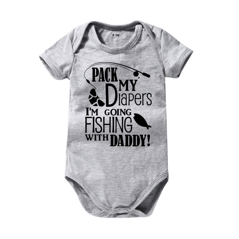 Infant Baby Bodysuit Printed Jumpsuit