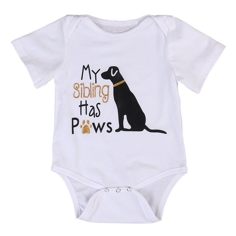 Romper Printed Baby Ins Pure Cotton