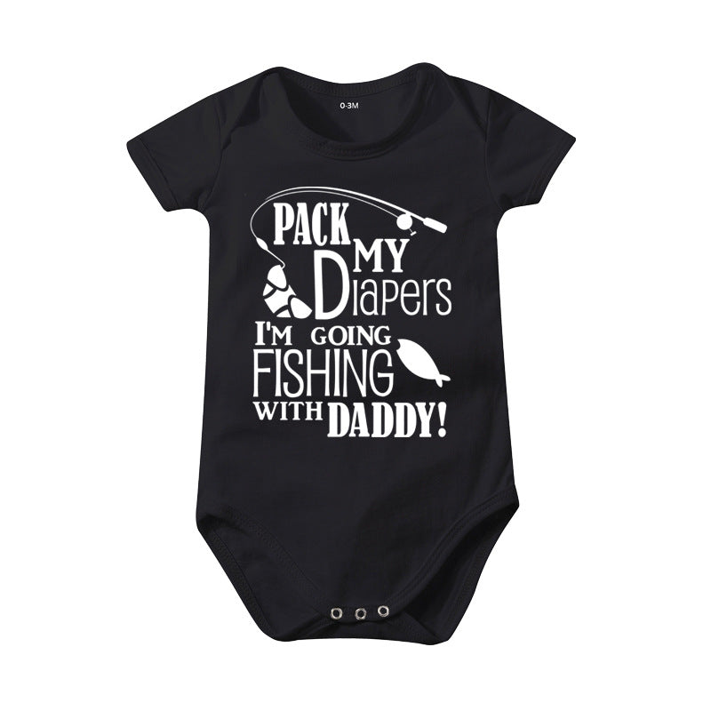 Infant Baby Bodysuit Printed Jumpsuit