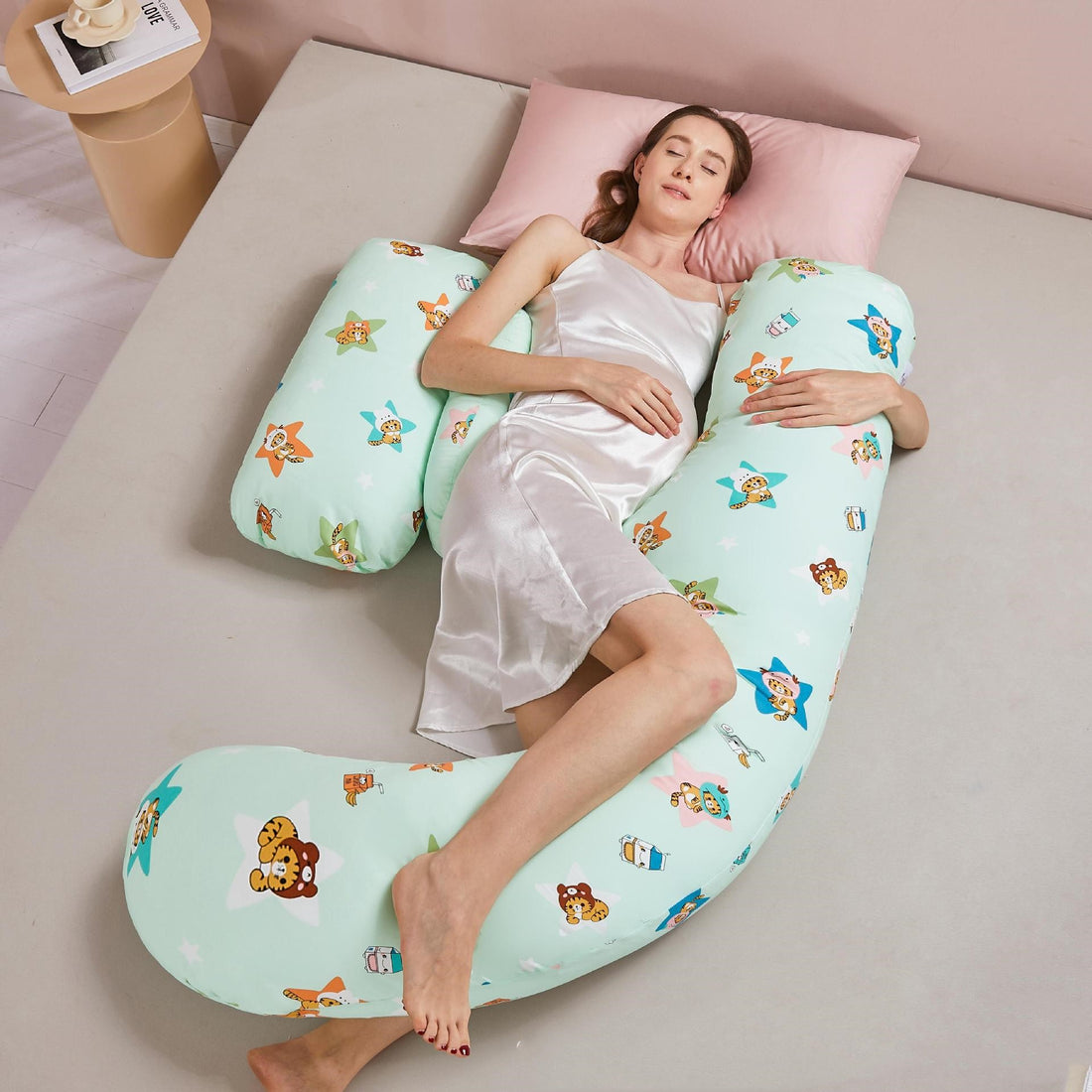 Summer Tencel Side-Sleeping Maternity Pillow