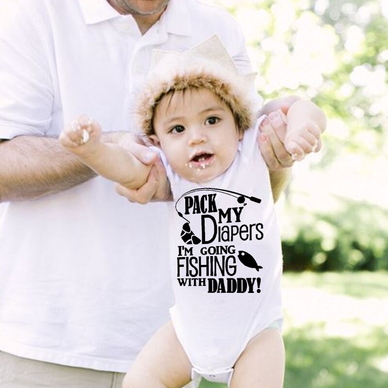 Infant Baby Bodysuit Printed Jumpsuit
